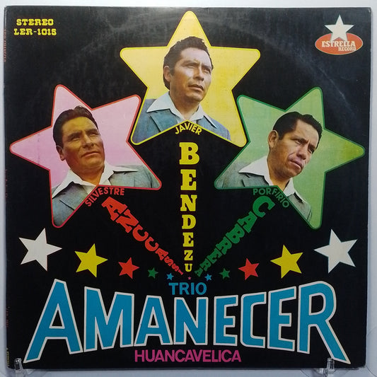 lp trio amanecer huancavelica made peru 1983 huayno folk