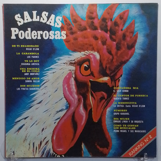 lp salsas poderosas ranking 2 andy montañez sonora callao pedro miguel y sus maracaibos varios made peru 1981 salsa