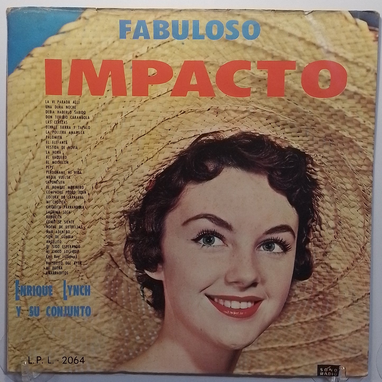 lp Enrique Lynch Y Su Conjunto Fabuloso Impacto made peru 1964 latin cumbia