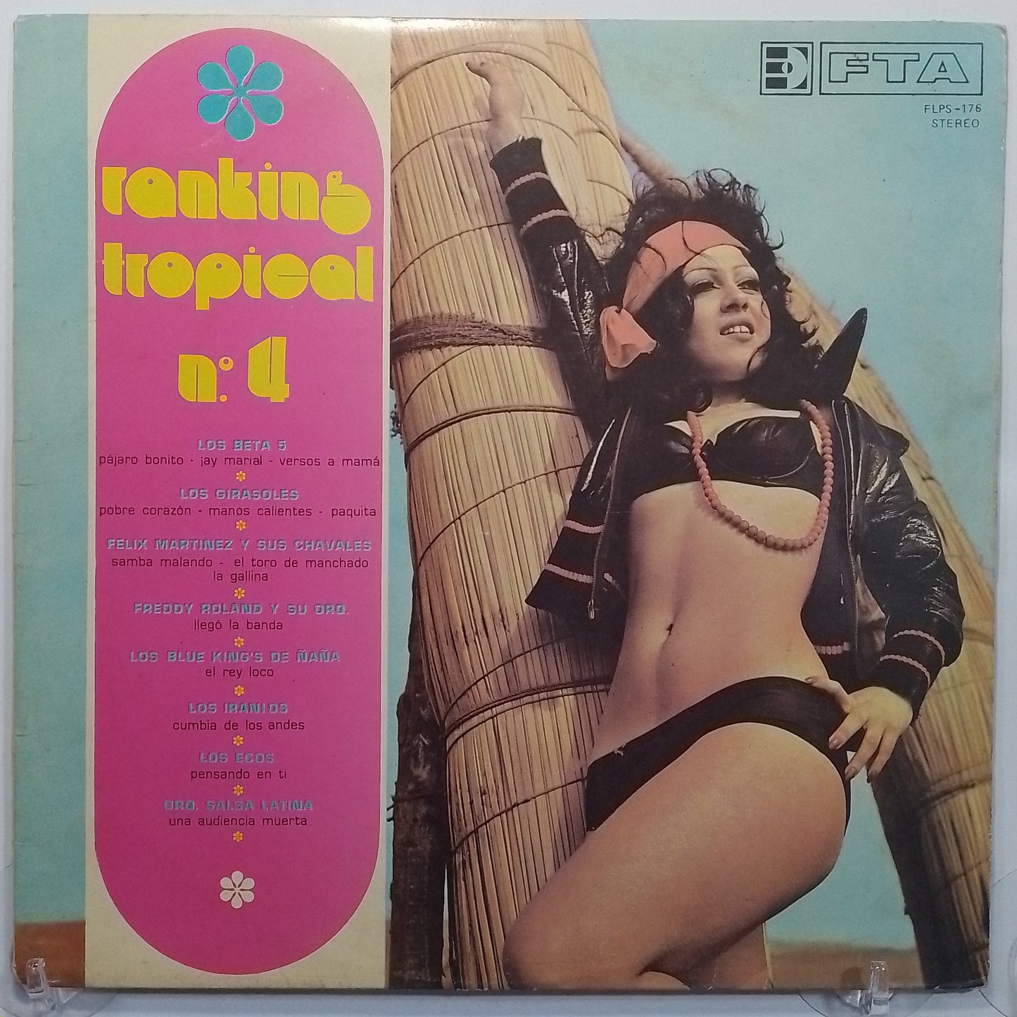lp Ranking Tropical No 4 Los Girasoles Los Beta 5 Los Blue King's De Ñaña varios made peru 1974 latin cumbia