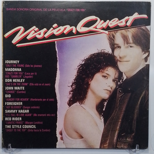 lp Vision Quest Madonna Journey Foreigner varios made peru 1985 pop rock