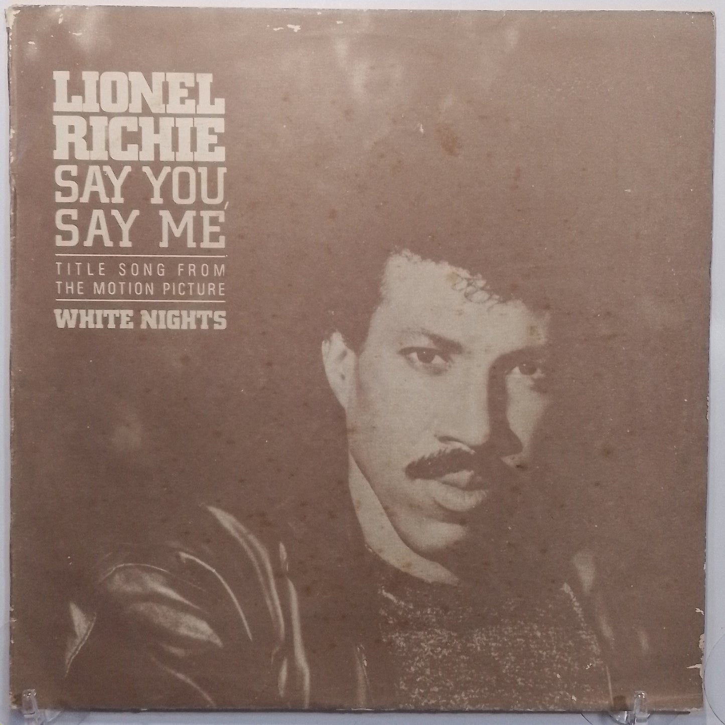 maxi single 12" Lionel Richie Say You Say Me made peru 1985 pop