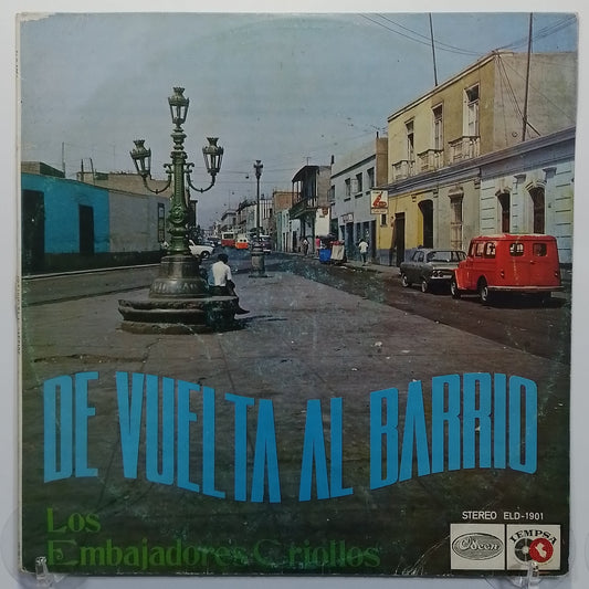 lp Los Embajadores Criollos de Vuelta Al Barrio made peru 1970 criollo folk