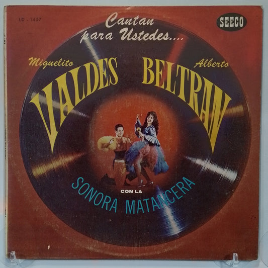 lp Miguelito Valdez Alberto Beltran canta para ustedes made peru 1970 guaracha latin