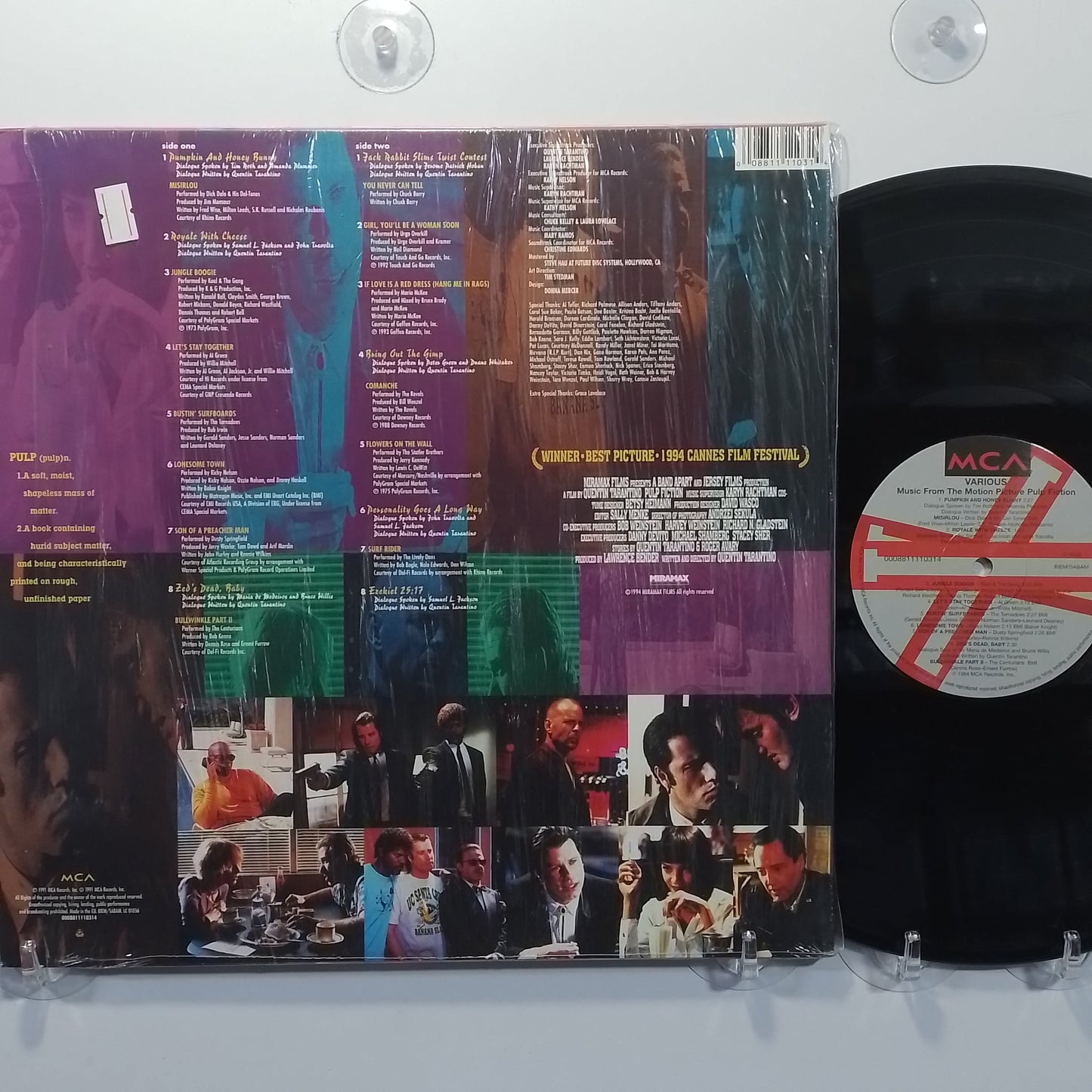 lp Pulp Fiction Chuck Berry Dick Dale Kool & The Gang varios made europa 2008 soundtrack