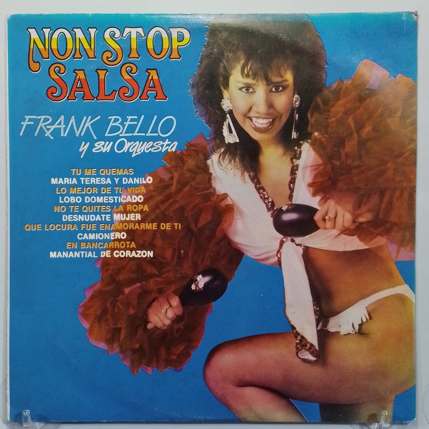 lp Frank Bello Y Su Orquesta Non Stop Salsa made peru 1987 sellado salsa