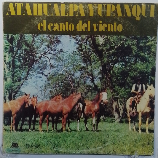 lp Atahualpa Yupanqui El Canto Del Viento made peru 1982 latin folk