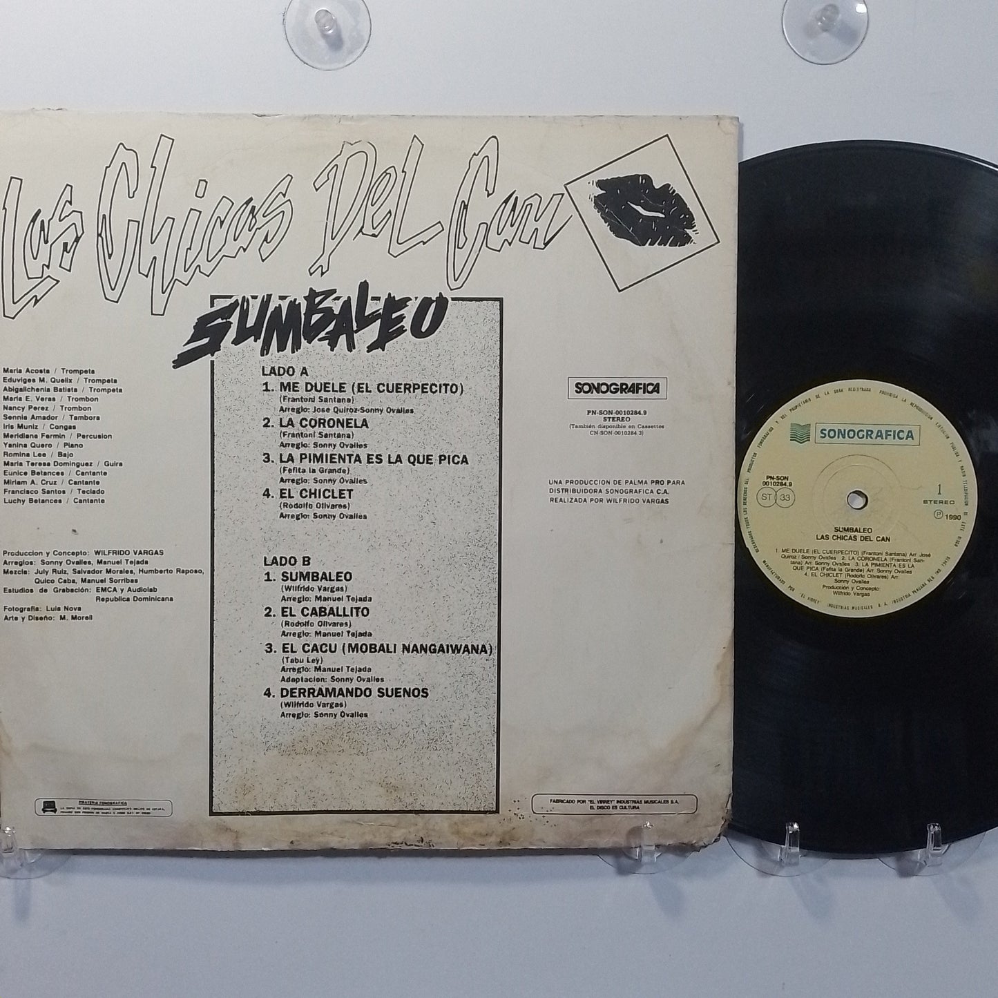 lp Las Chicas Del Can Sumbaleo made peru 1990 latin merengue