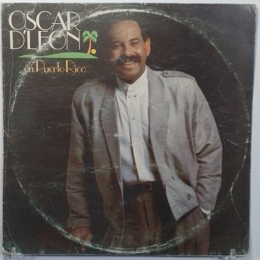 lp Oscar D Leon En Puerto Rico made peru 1990 salsa