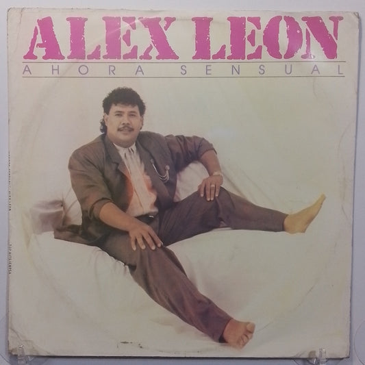 lp Alex Leon Ahora Sensual made peru 1989 salsa