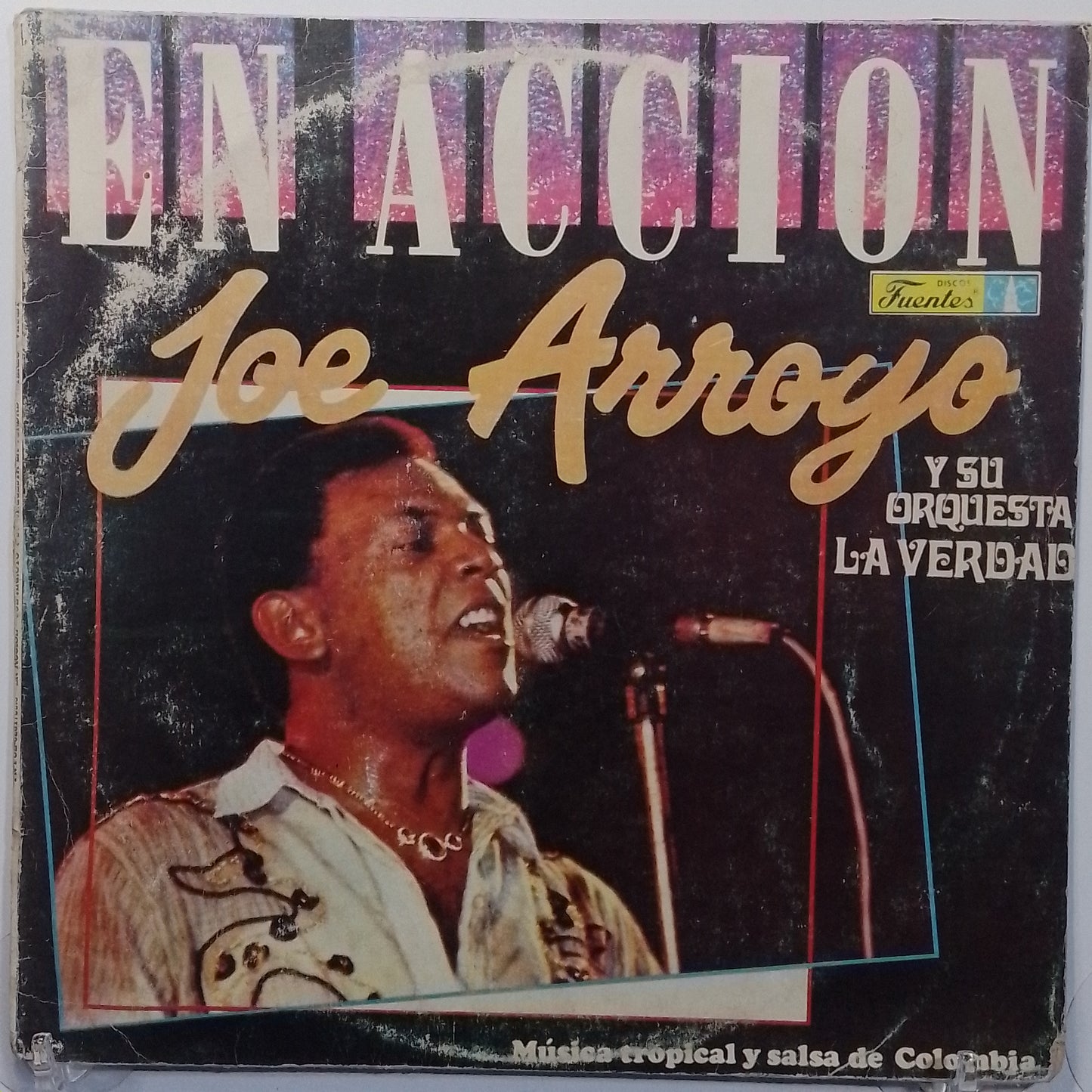 lp Joe Arroyo Y Su Orquesta La Verdad En Accion made peru 1990 salsa