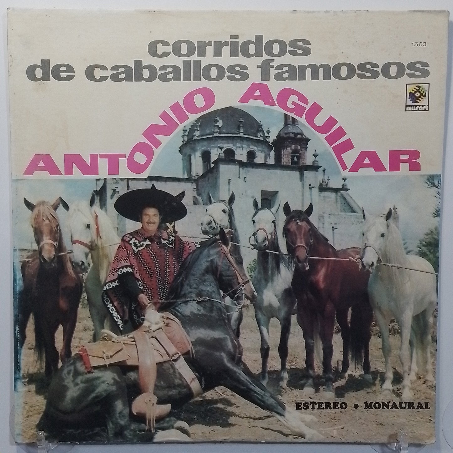 lp Antonio Aguilar Corridos De Caballos Famosos made usa 1972 ranchera folk