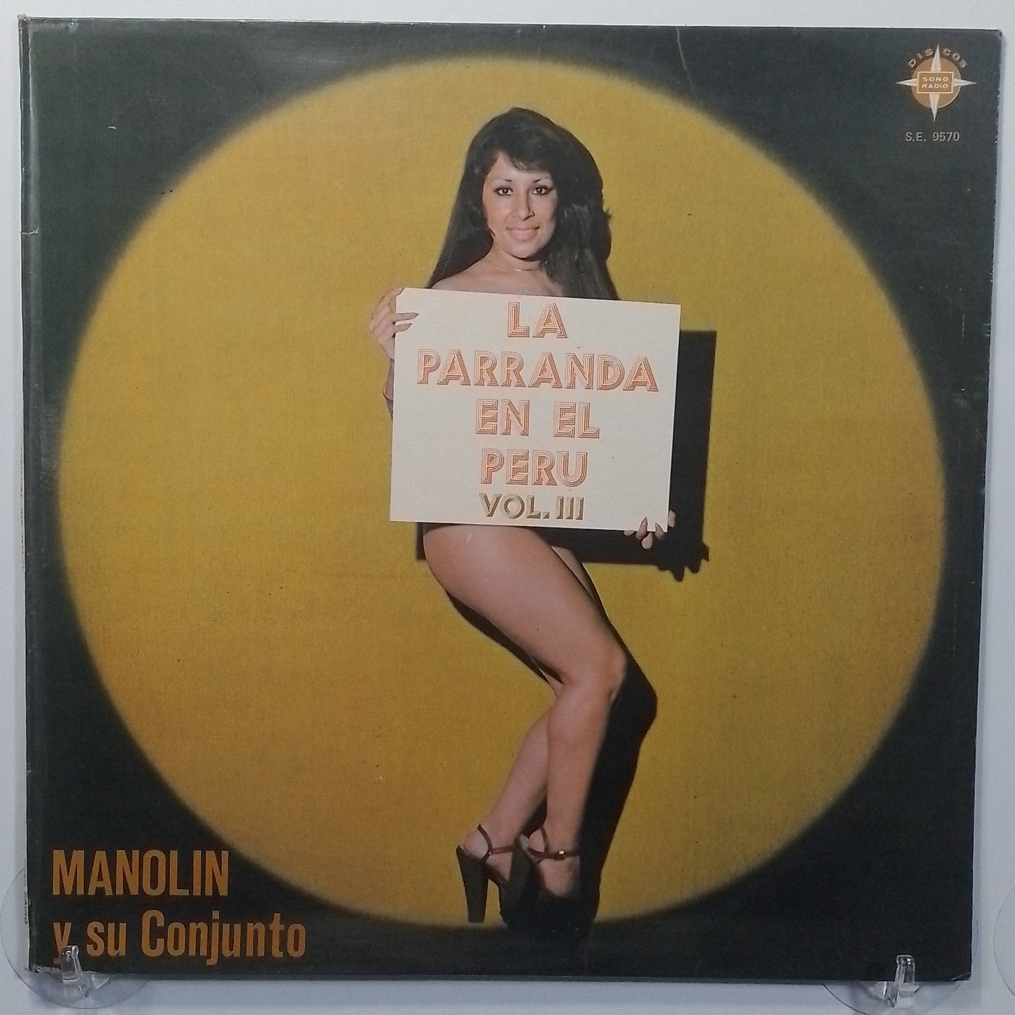 lp Manolin Y Su Conjunto La Parranda En El Peru Vol 3 made peru 1976 latin cumbia