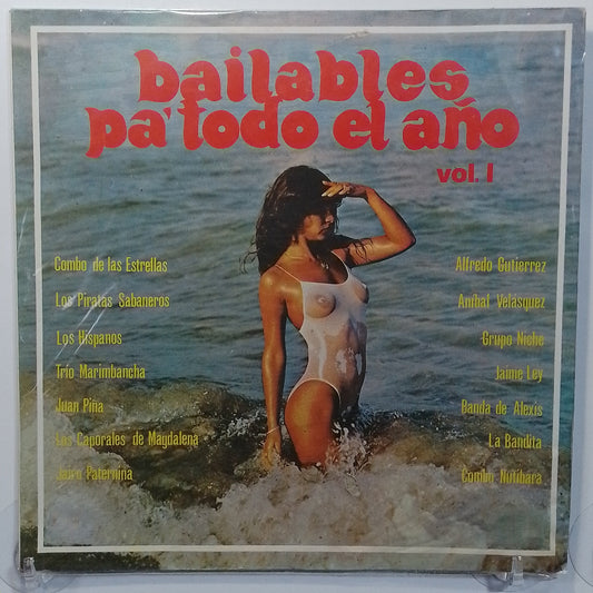 lp Bailables Pa Todo El Año Vol 1 Los Piratas Sabaneros Combo De Las Estrellas Grupo Niche varios made peru 1982 salsa cumbia