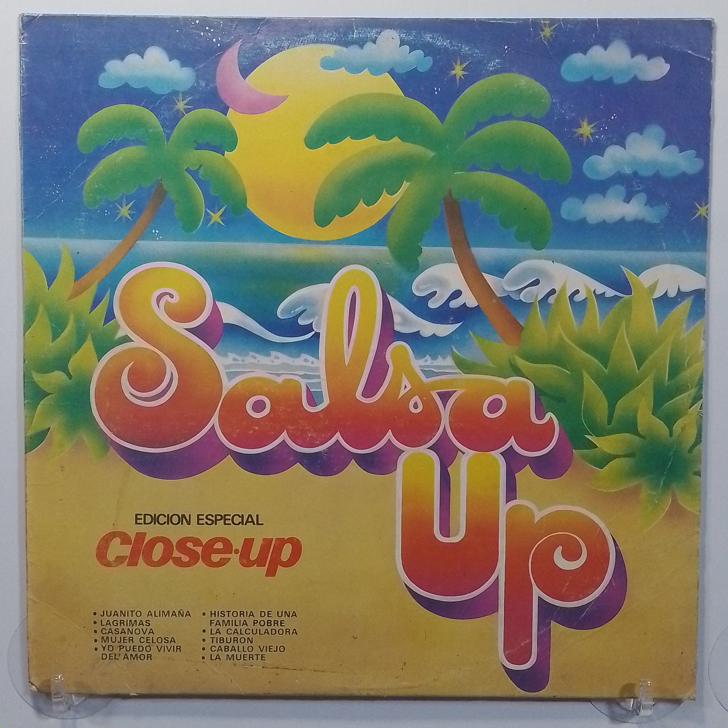 lp Salsa Up Juanito Alimaña Lagrimas Caballo Viejo varios made peru 1986 salsa