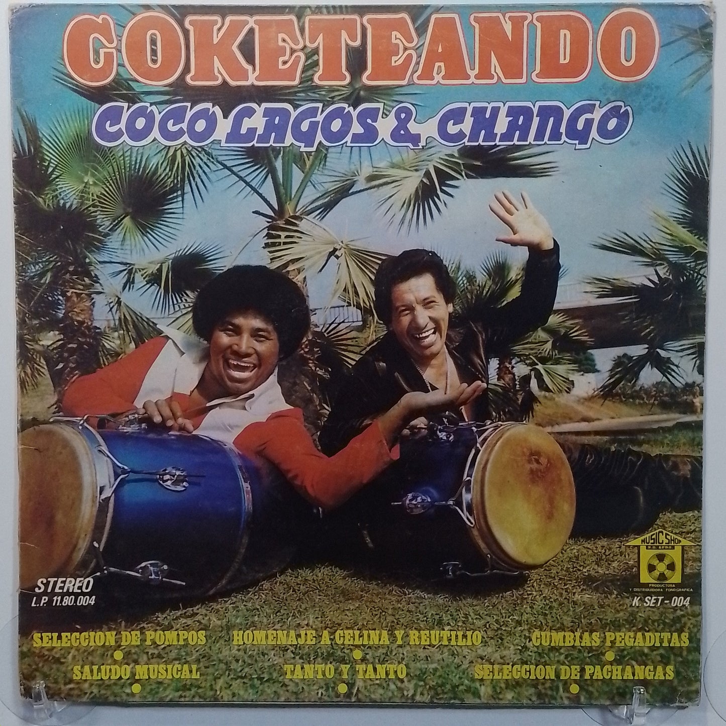 lp Coco Lagos Chango Coketeando made peru 1980 latin salsa