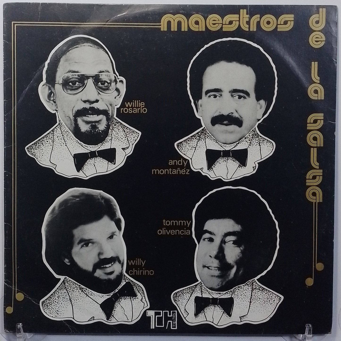 lp Maestros De La Salsa Willie Rosario Andy Montañez Tommy Olivencia Willy Chirino made peru 1983 salsa