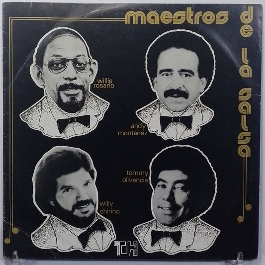 lp Maestros De La Salsa Willie Rosario Andy Montañez Tommy Olivencia Willy Chirino made peru 1983 salsa