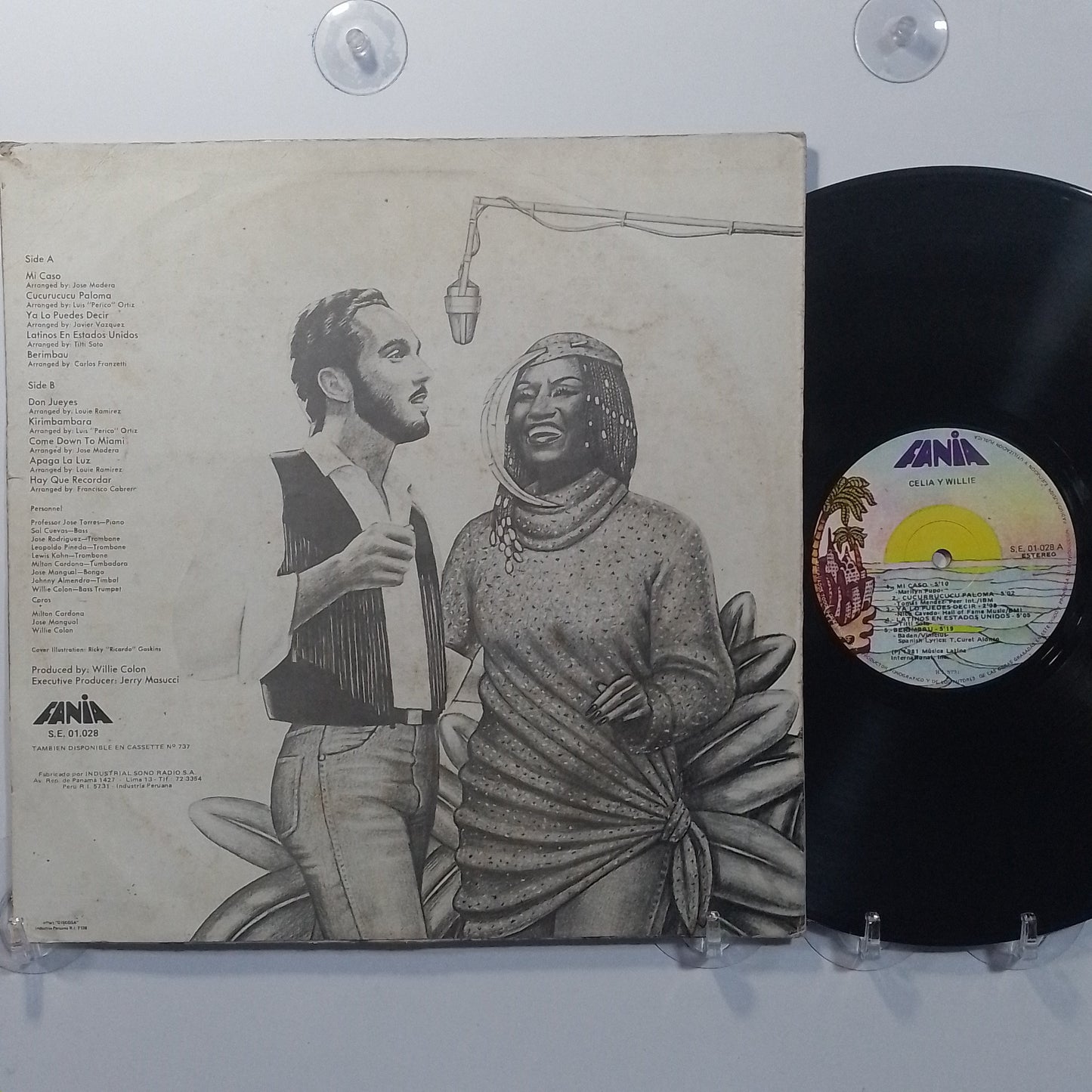 lp Celia cruz Willie colon Celia Y Willie made peru 1981 salsa