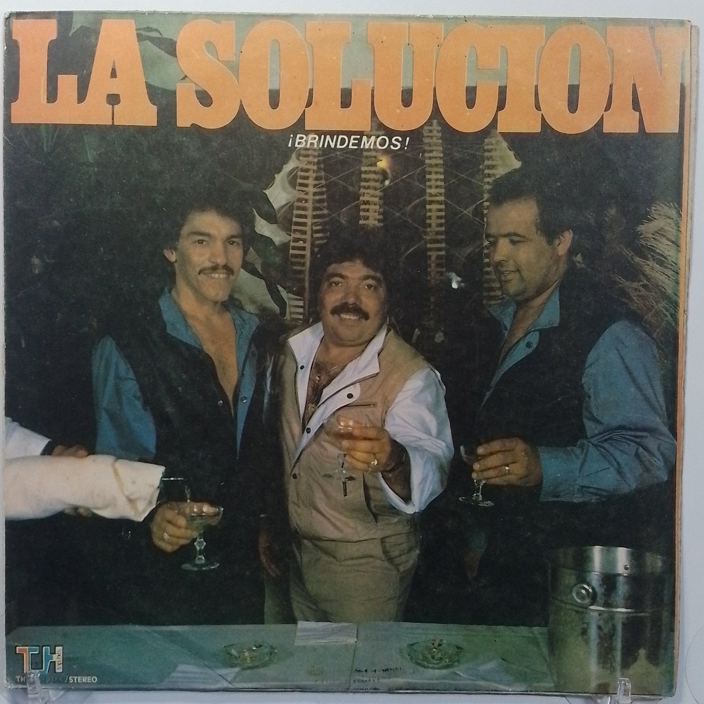 lp Orquesta La Solucion Brindemos made peru 1986 salsa
