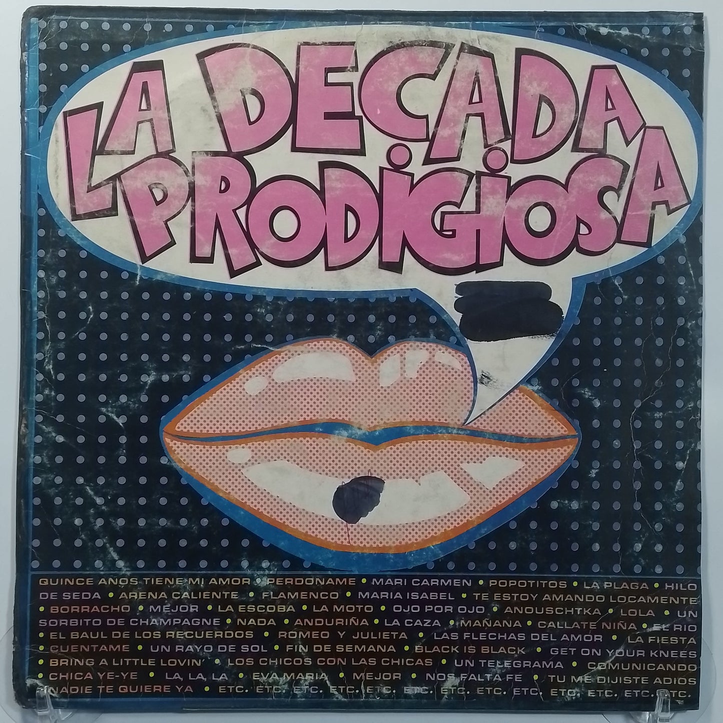 lp La Decada Prodigiosa un rayo de sol popotitos la plaga varios made peru 1985 con insert latin pop