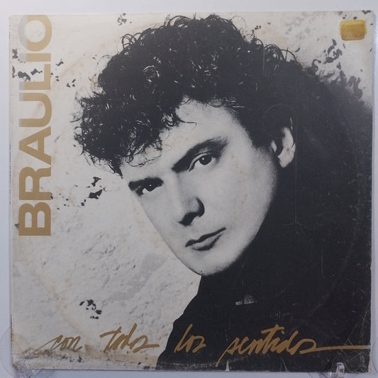 lp Braulio Con Todos los Sentidos made peru 1988 sellado latin pop