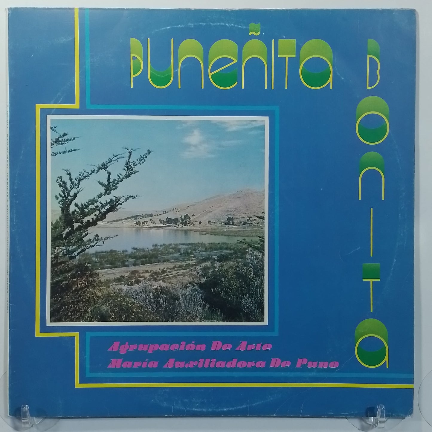 lp agrupacion de arte maria auxiliadora de puno puneñita bonita made peru 1987 andean huayno folk