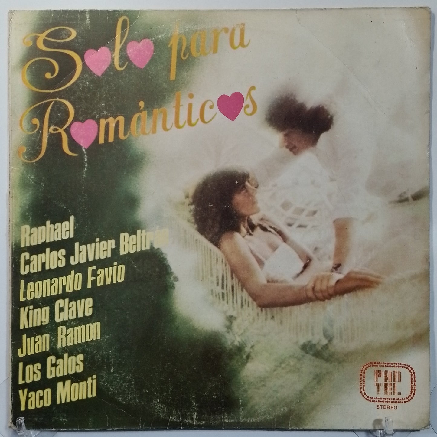 lp solo para romanticos raphael yaco monti lkeonardo favio varios made peru 1983 balada latin