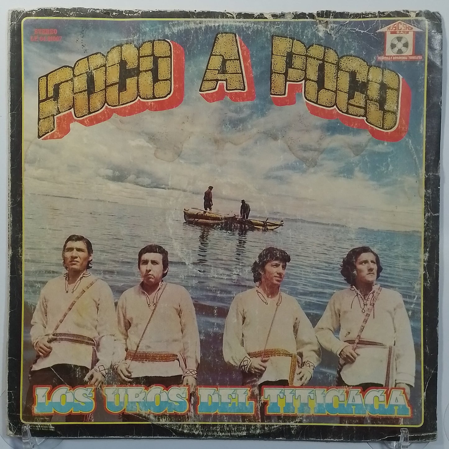 lp Los Uros Del Titicaca Poco A Poco made peru 1981 andean folk