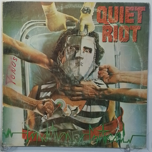 lp Quiet Riot Condition Critical made peru 1984 hard rock