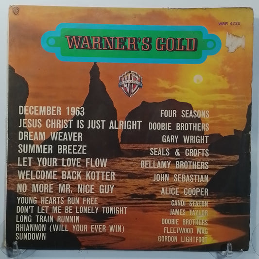 lp warners gold doobie brothers alice cooper fleetwood mac varios made peru 1976 rock
