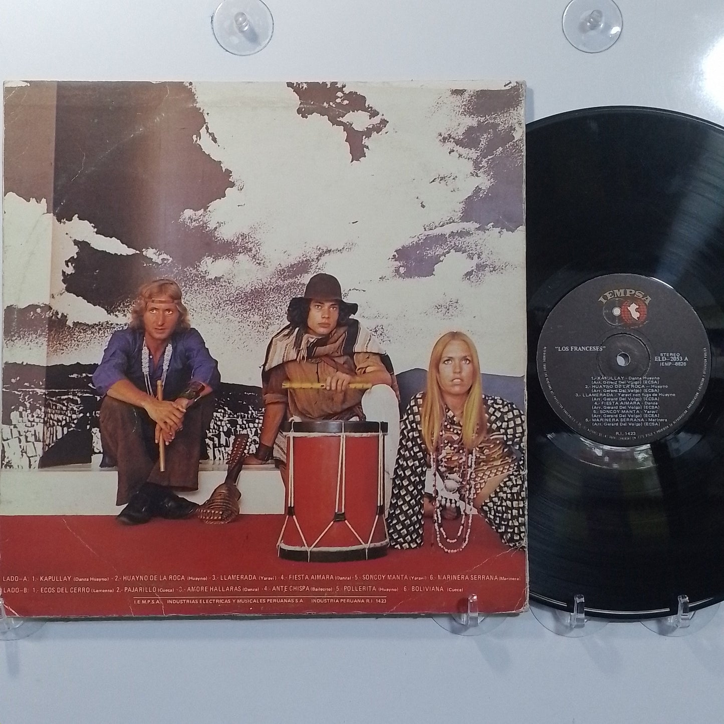 lp Los Franceses Los Franceses made Peru 1972 andean folk