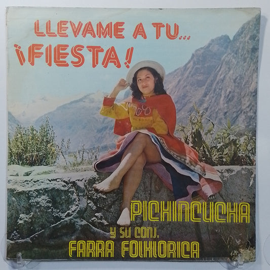 lp pichincucha y su conjunto llevame a tu fiesta made Peru 1982 huayno folk