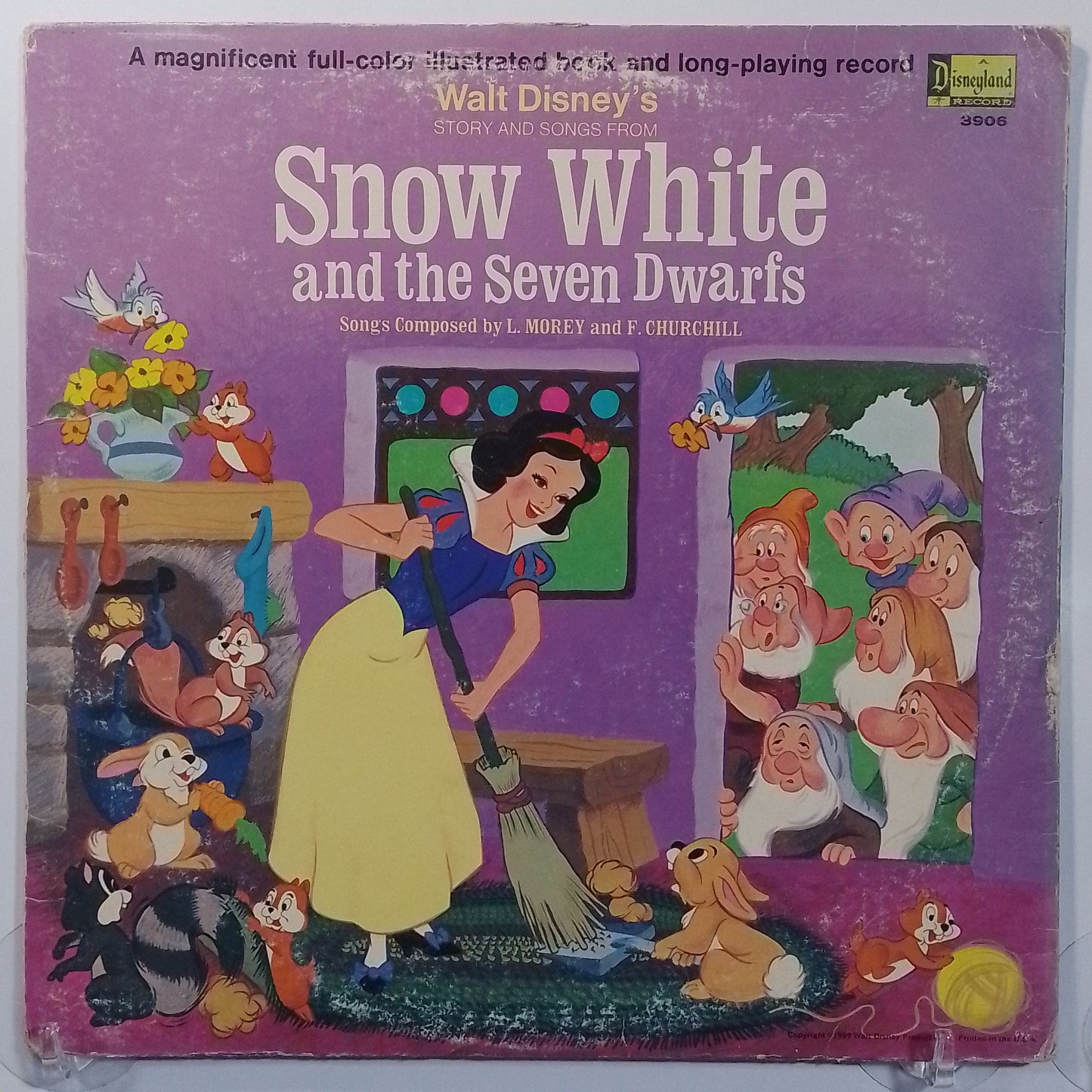 lp Blanca Nieves Y Los Siete Enanos walt disney presenta blanca nieves made usa 1969 gatefold infantil