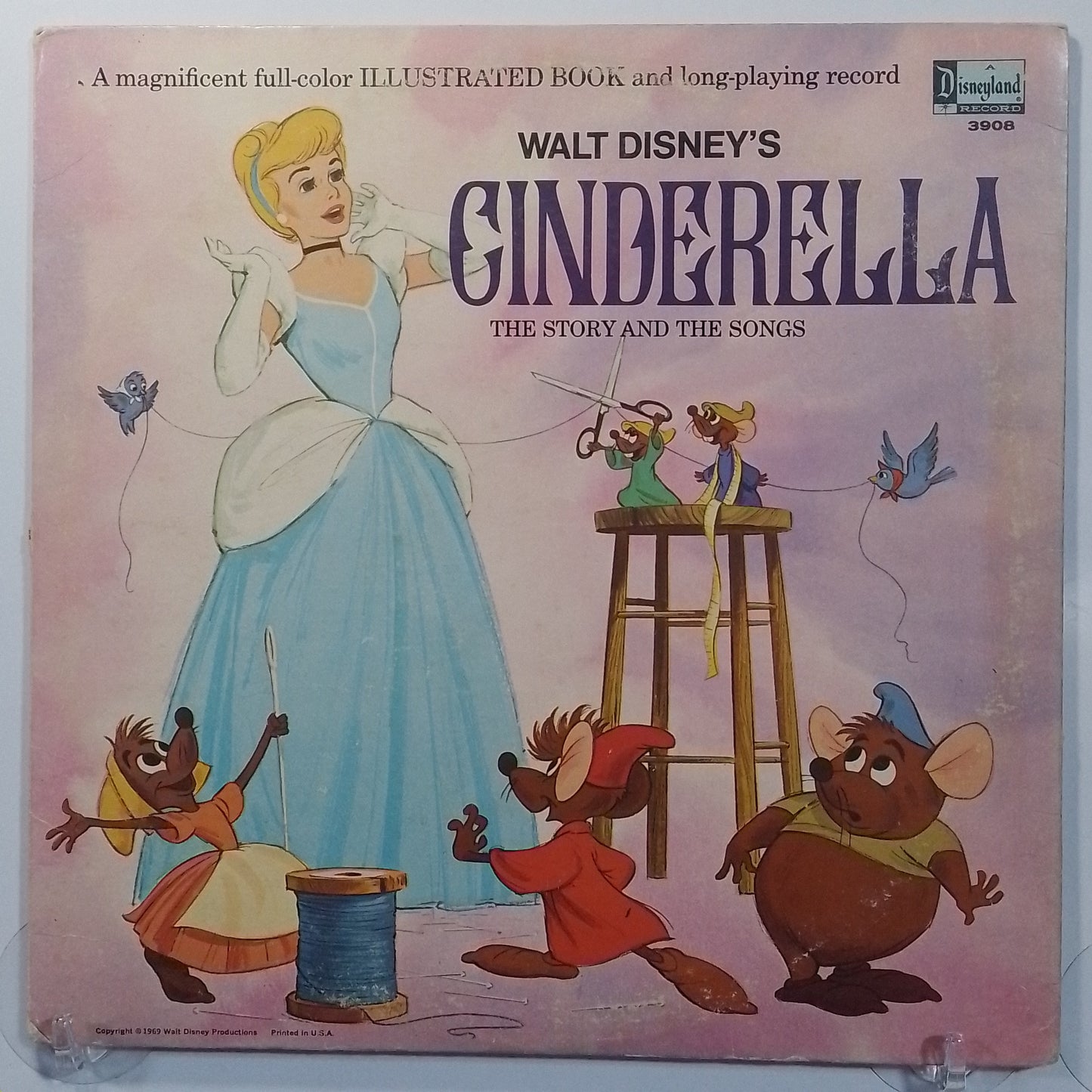 lp cenicienta walt disney presenta cenicienta made usa 1972 gatefold infantil