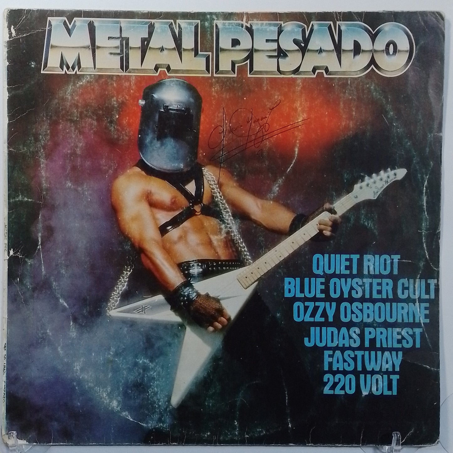 lp Metal Pesado Ozzy Osbourne Quiet Riot Judas Priest varios made Peru 1984 heavy metal