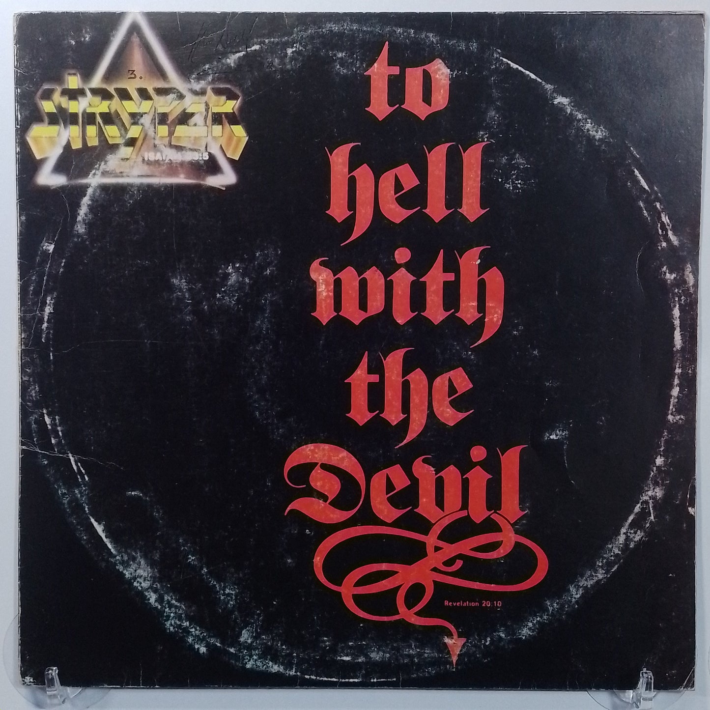 lp Stryper To Hell With The Devil made Peru 1987 hard rock