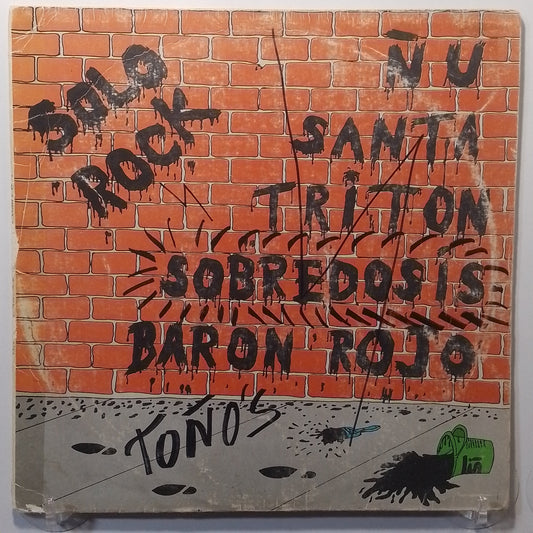 lp Solo Rock Ñu Baron Rojo Sobredosis Triton varios made Peru 1987 hard Rock
