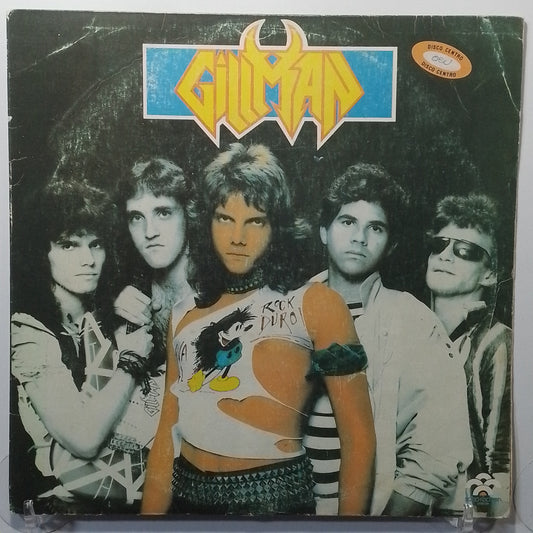 lp Gillman El Guerrero made Peru 1987 Hard Rock