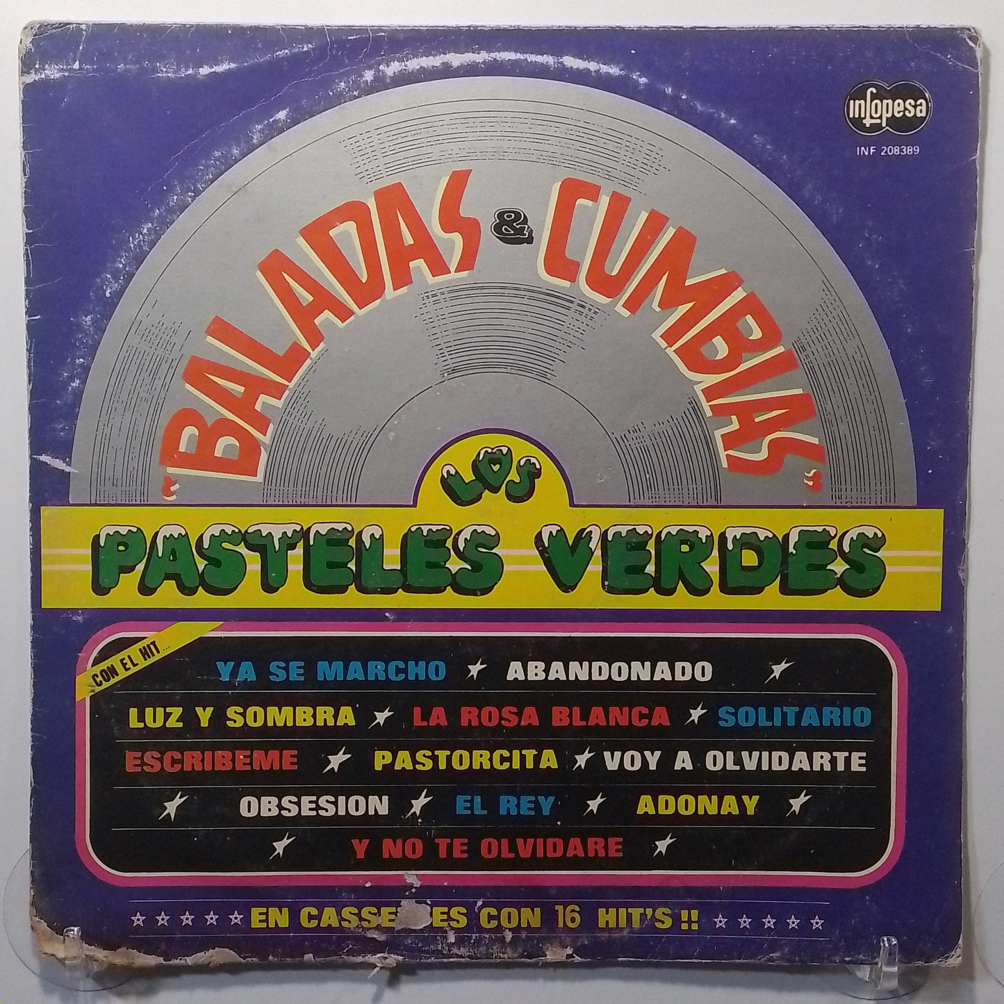 lp Los Pasteles Verdes Baladas & Cumbias made peru 1986 latin cumbia