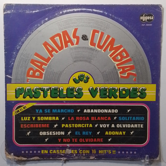 lp Los Pasteles Verdes Baladas & Cumbias made peru 1986 latin cumbia