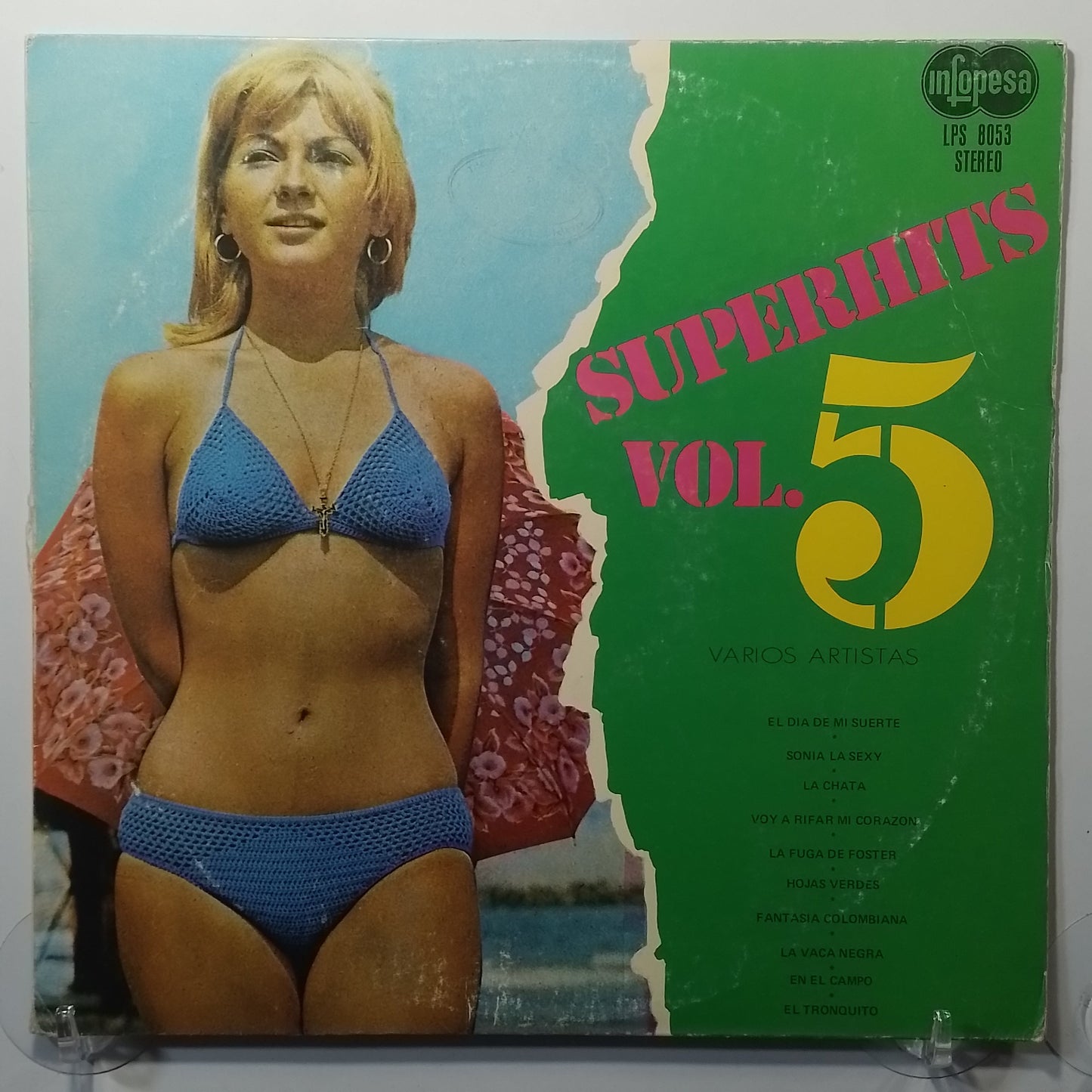 lp Superhits Vol 5 Los Blue Stars Los Hawaianos Los Orientales De Paramonga varios made Peru 1978 latin salsa cumbia
