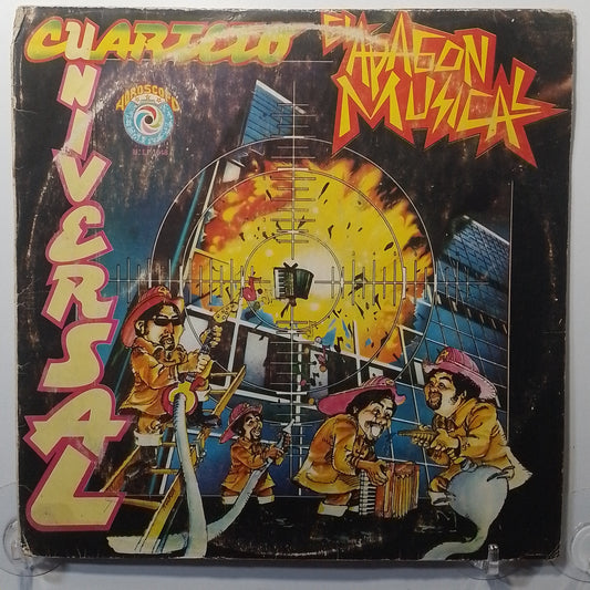 lp Cuarteto Universal El Apagon Musical made peru 1986 latin cumbia