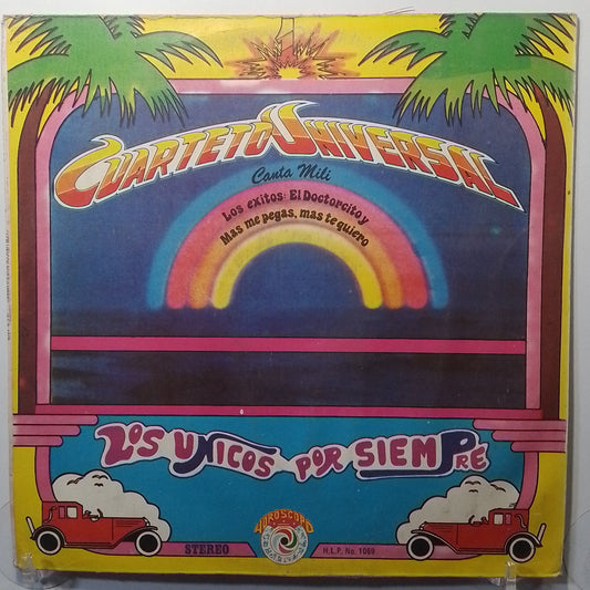 lp Cuarteto Universal Los Unicos Por Siempre made peru 1987 latin cumbia