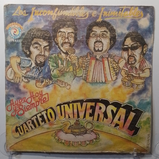 lp Cuarteto Universal Los Inconfundibles E Inimitables made peru 1986 latin cumbia