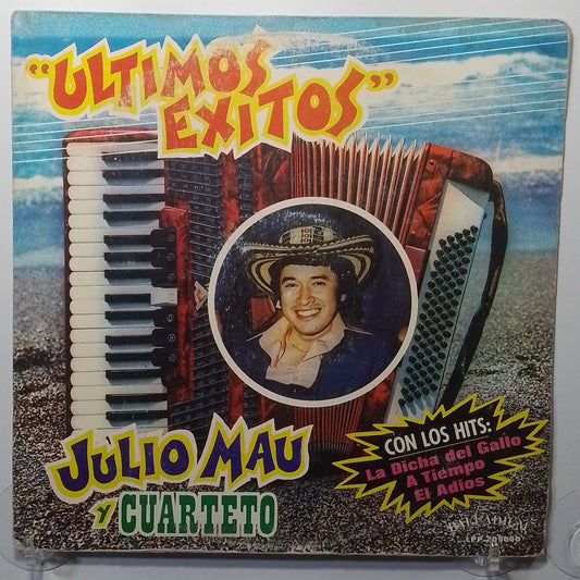 lp Julio Mau y su Cuarteto Ultimos Exitos made peru 1987 latin cumbia