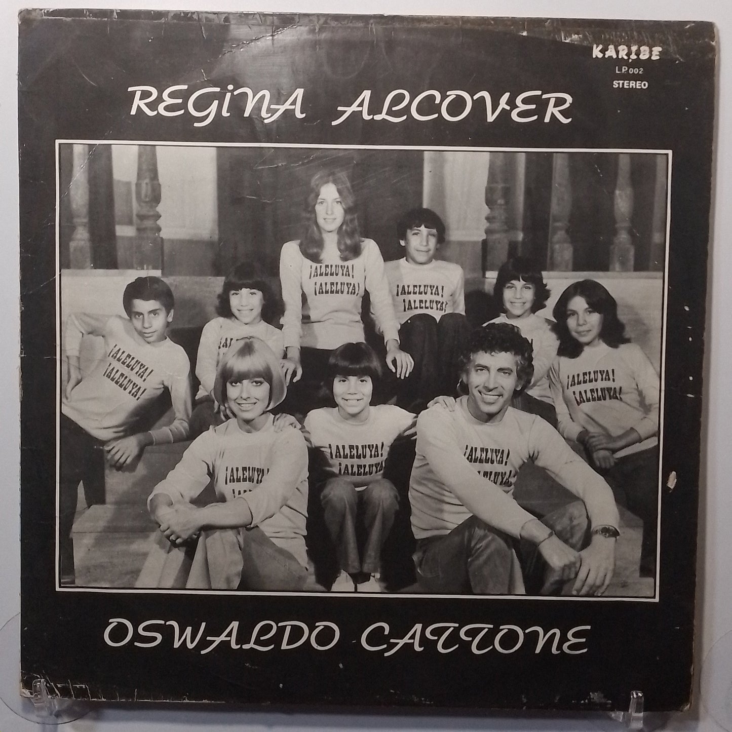 lp Regina Alcover Oswaldo Cattone Aleluya Aleluya Made peru 1976 obra teatro