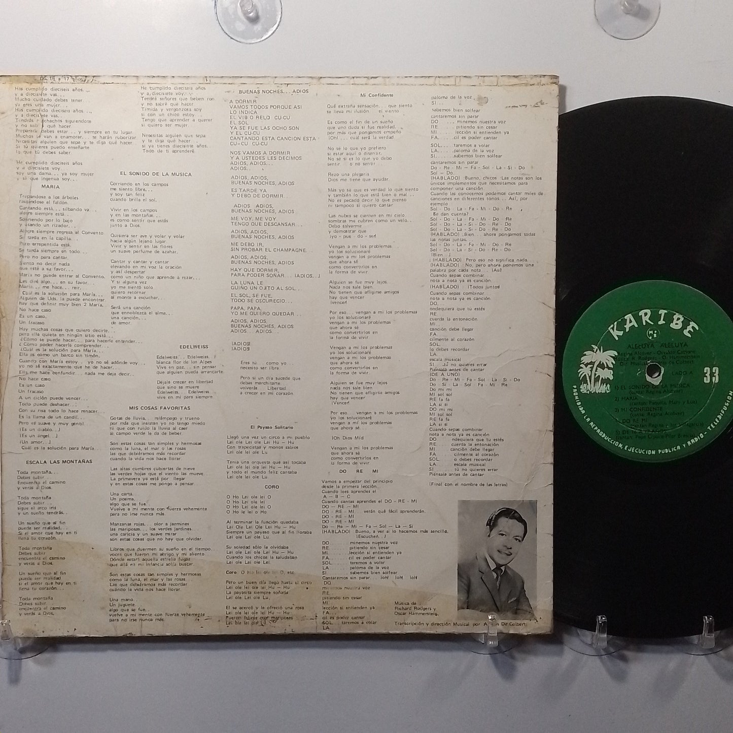 lp Regina Alcover Oswaldo Cattone Aleluya Aleluya Made peru 1976 obra teatro