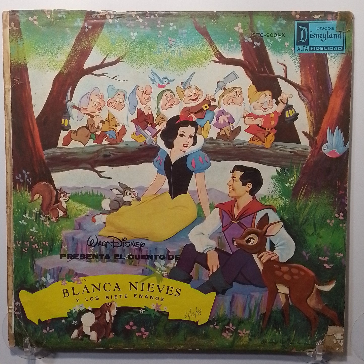 lp Blanca Nieves Y Los Siete Enanos walt disney presenta blanca nieves made chile 1969 infantil