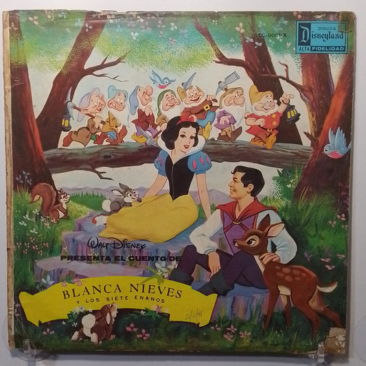 lp Blanca Nieves Y Los Siete Enanos walt disney presenta blanca nieves made chile 1969 infantil
